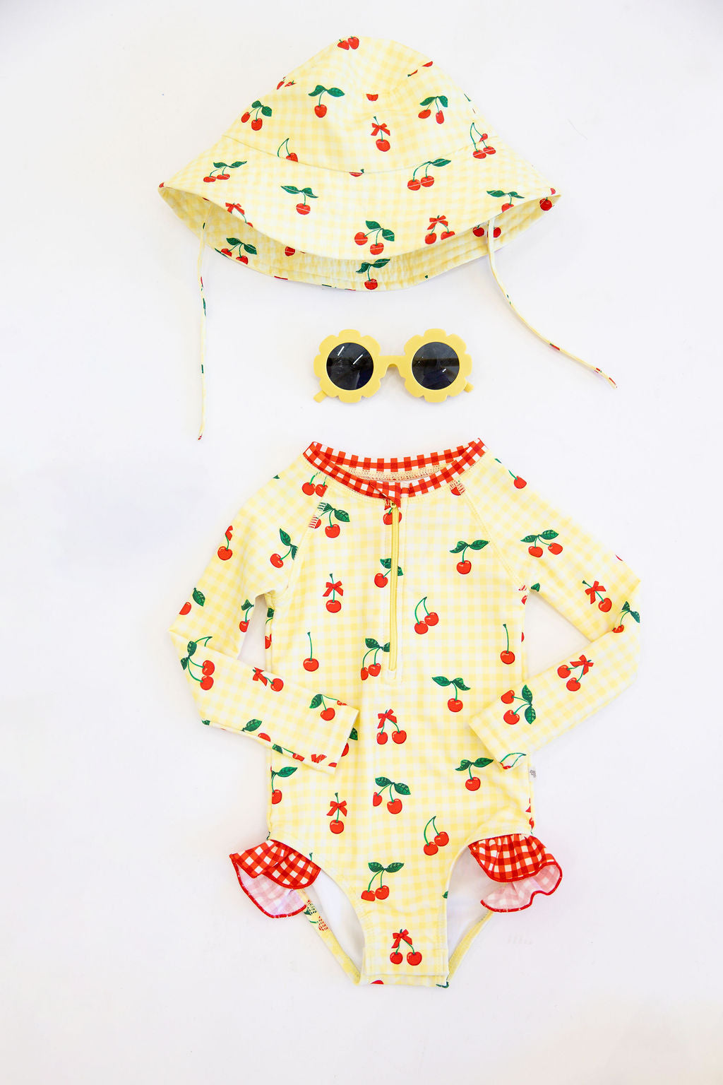 Very Cherry One-Piece Swimsuit | Tiny Talulah | FINAL SALE