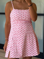 Club Classic Active Dress | Gingham + Cherries