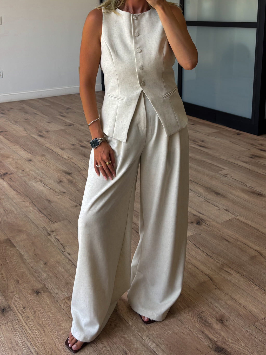 Editor Pintuck Pants