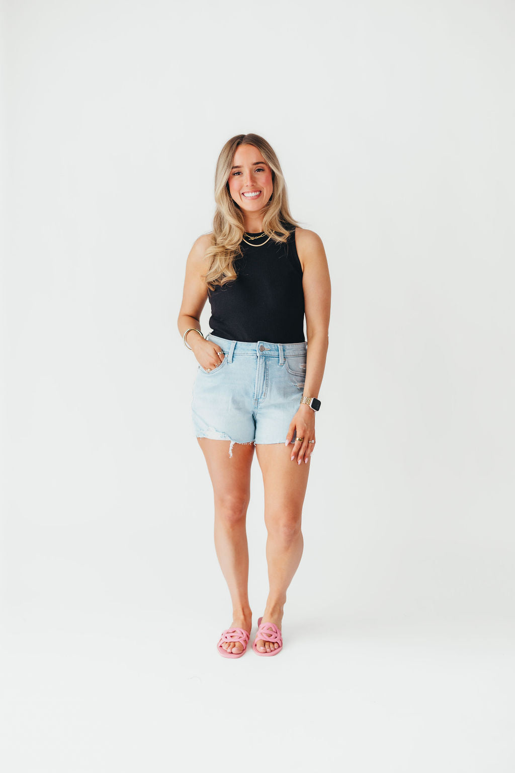 Relay Ribbed Tank Bodysuit | Black | FINAL SALE