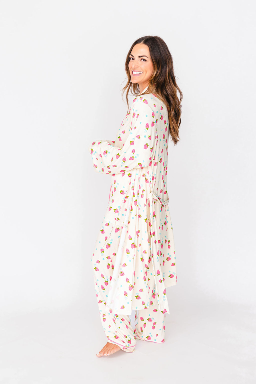 Women's Berries + Bows Robe | +Plus Available | FINAL SALE