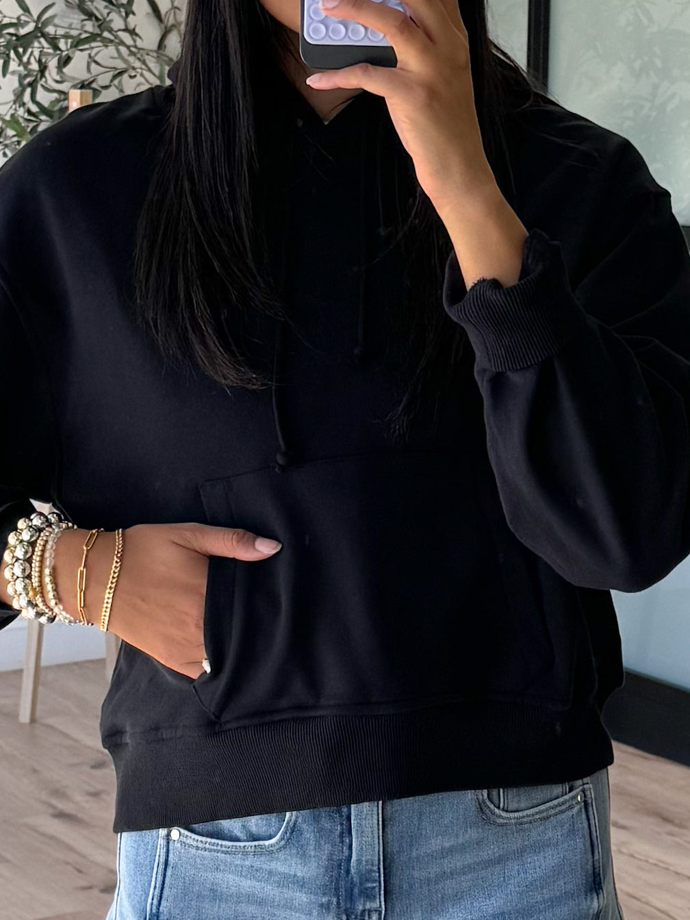 Independent Hoodie | Black | +Plus Available | FINAL SALE