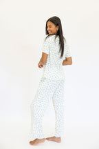 Bamboo Pointelle Women's Lounge Pants | Ivory | +Plus Available