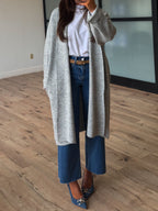 Kleo Longline Cardigan | Grey