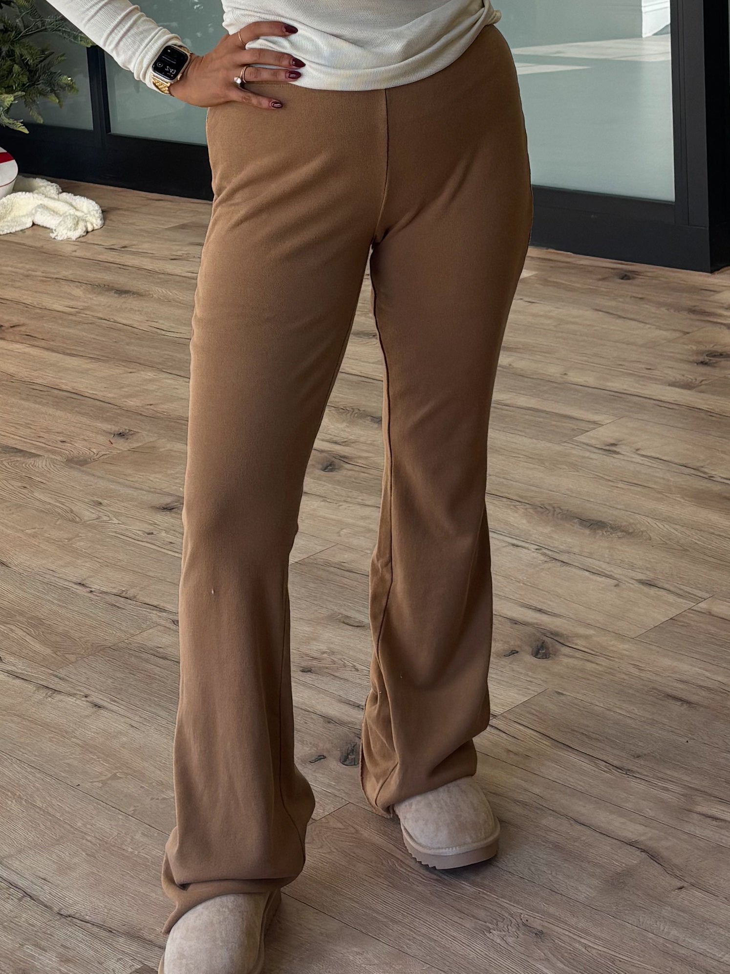 Soulful Lounge Flares | Caramel | FINAL SALE