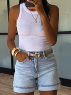 Mom Denim Shorts | +Plus Available