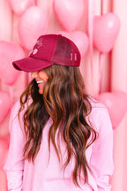 Cherry Bow Trucker Hat