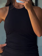 As Soft Racerback Tank | Black | +Plus Available