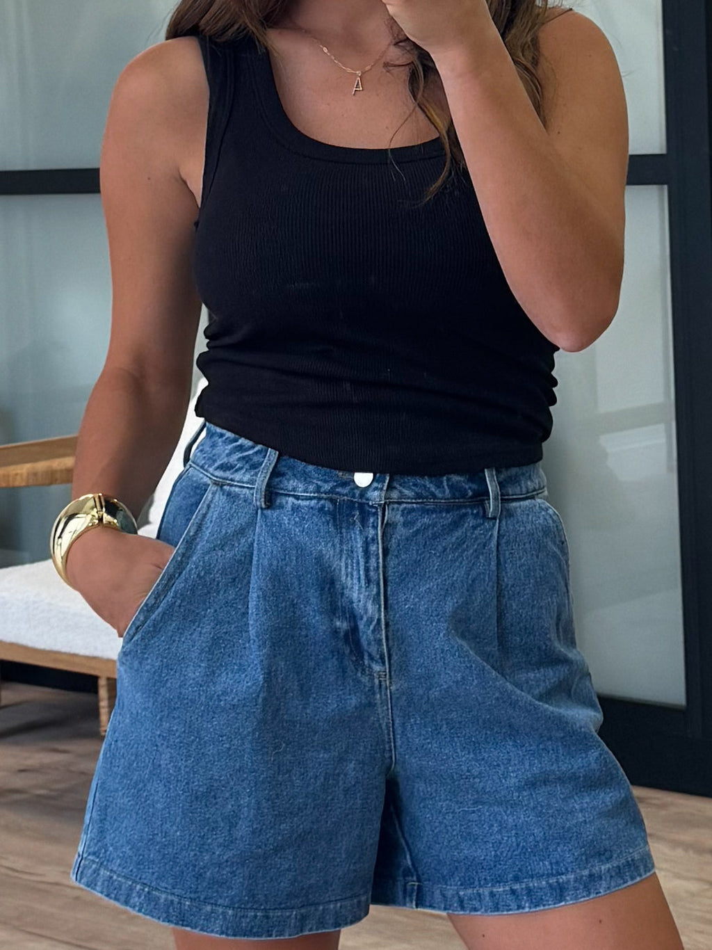 Ayla Denim Shorts