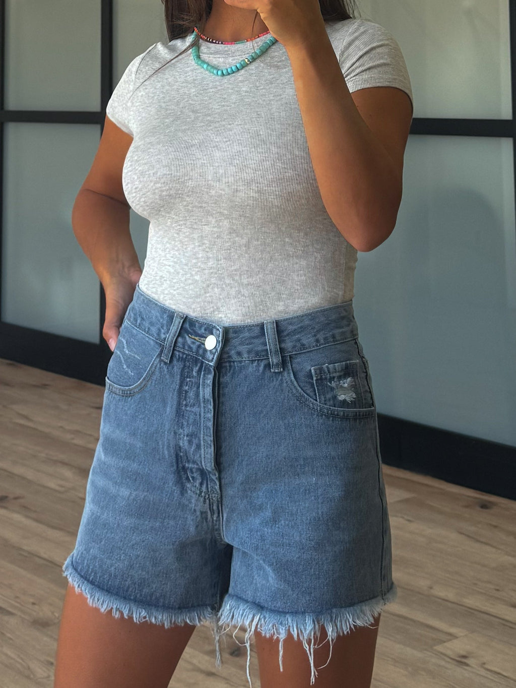 Conley Denim Shorts | Dark Wash | +Plus Available