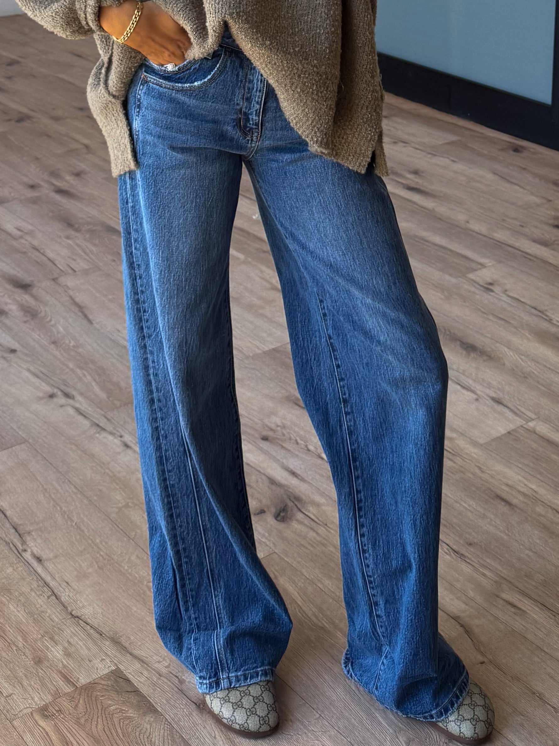 Rawlings Wide-Leg Jeans