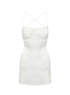 Freefall Mini Dress White