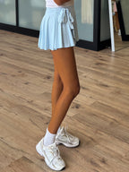 Barre Wrap Skort | Sky Blue