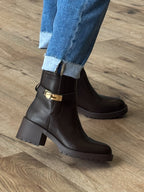 Pierre Ankle Boot | Chocolate