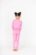 Kids Pink Poppy Two-Piece Set | Tiny Talulah | FINAL SALE