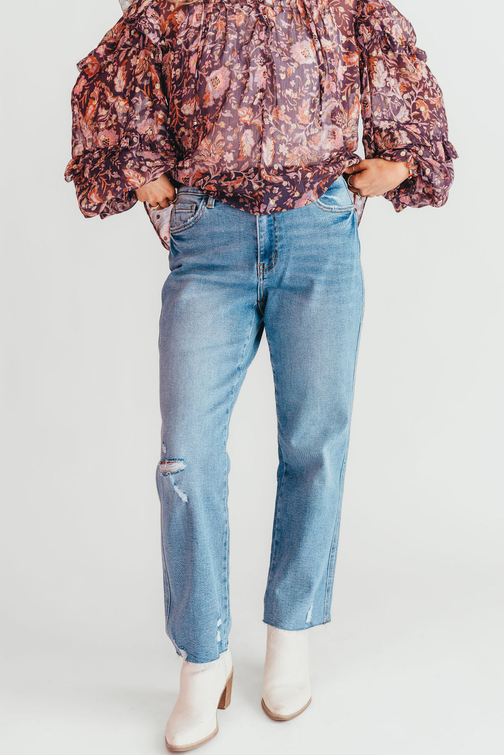 Cooper Crop Flare Jeans | FINAL SALE