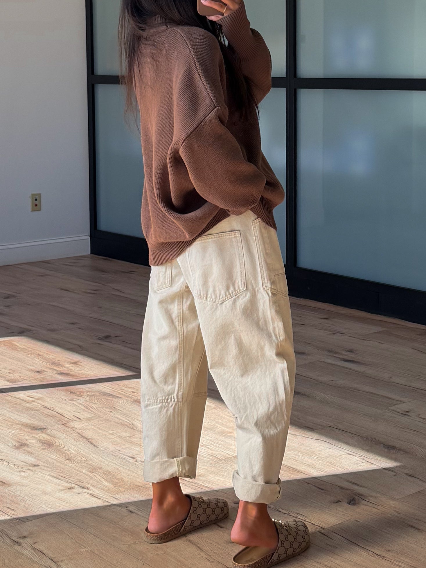 Bookclub Oversized Sweater | Cocoa | +Plus Available