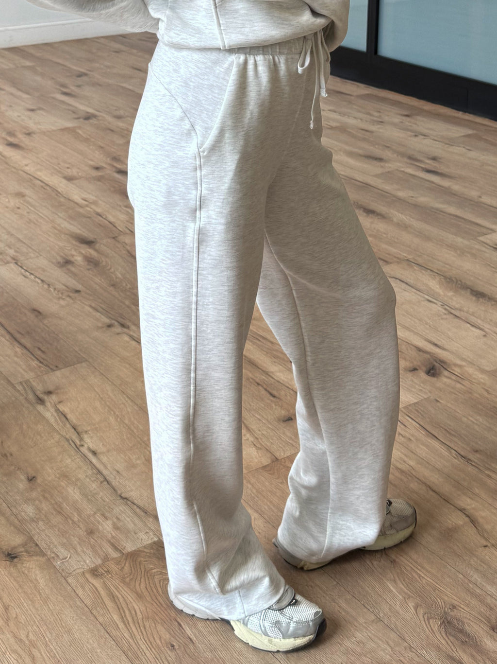 Activate Wide-Leg Sweatpants | Light Grey | +Plus Available