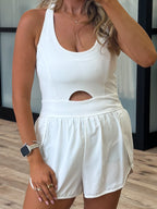 Work It Out Active Runsie | White