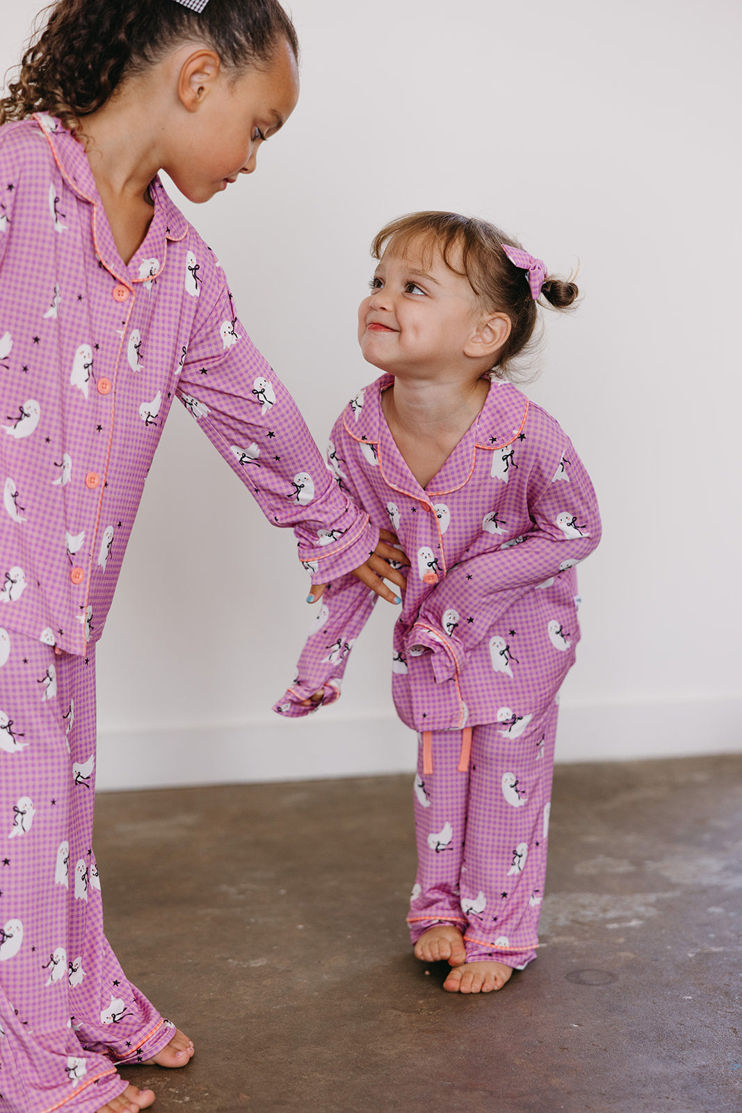 Kids Ghoulie Girl Buttoned Set | Tiny Talulah