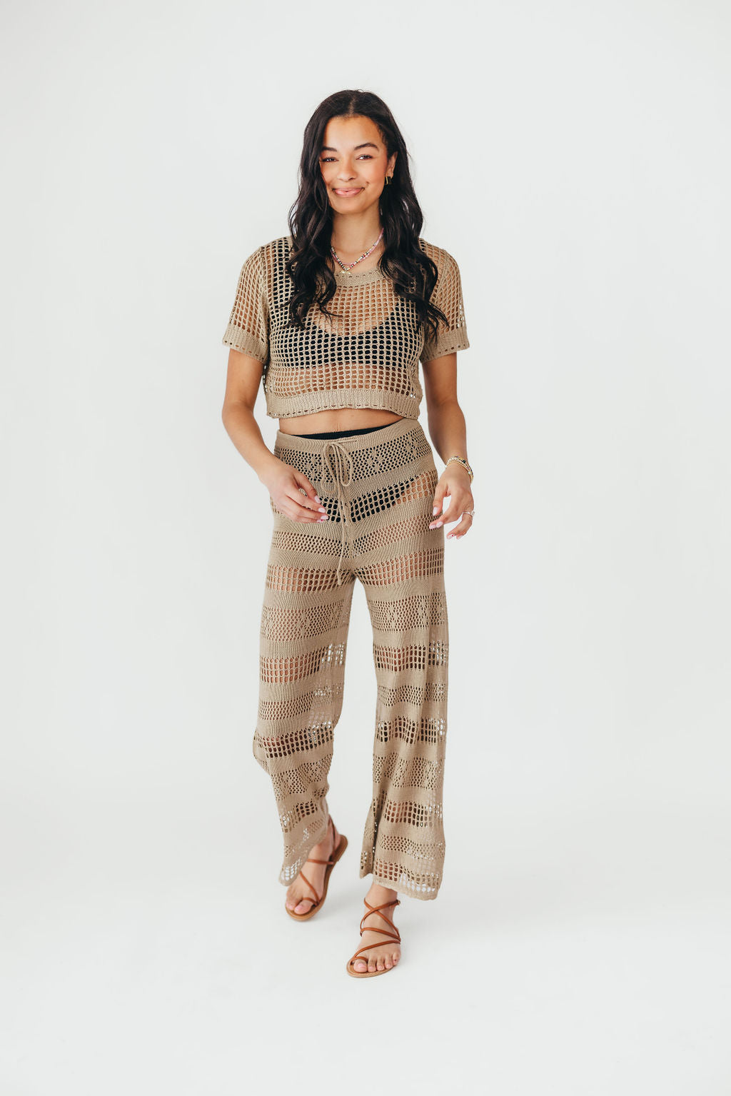 Vieste Crochet Cropped Top | FINAL SALE