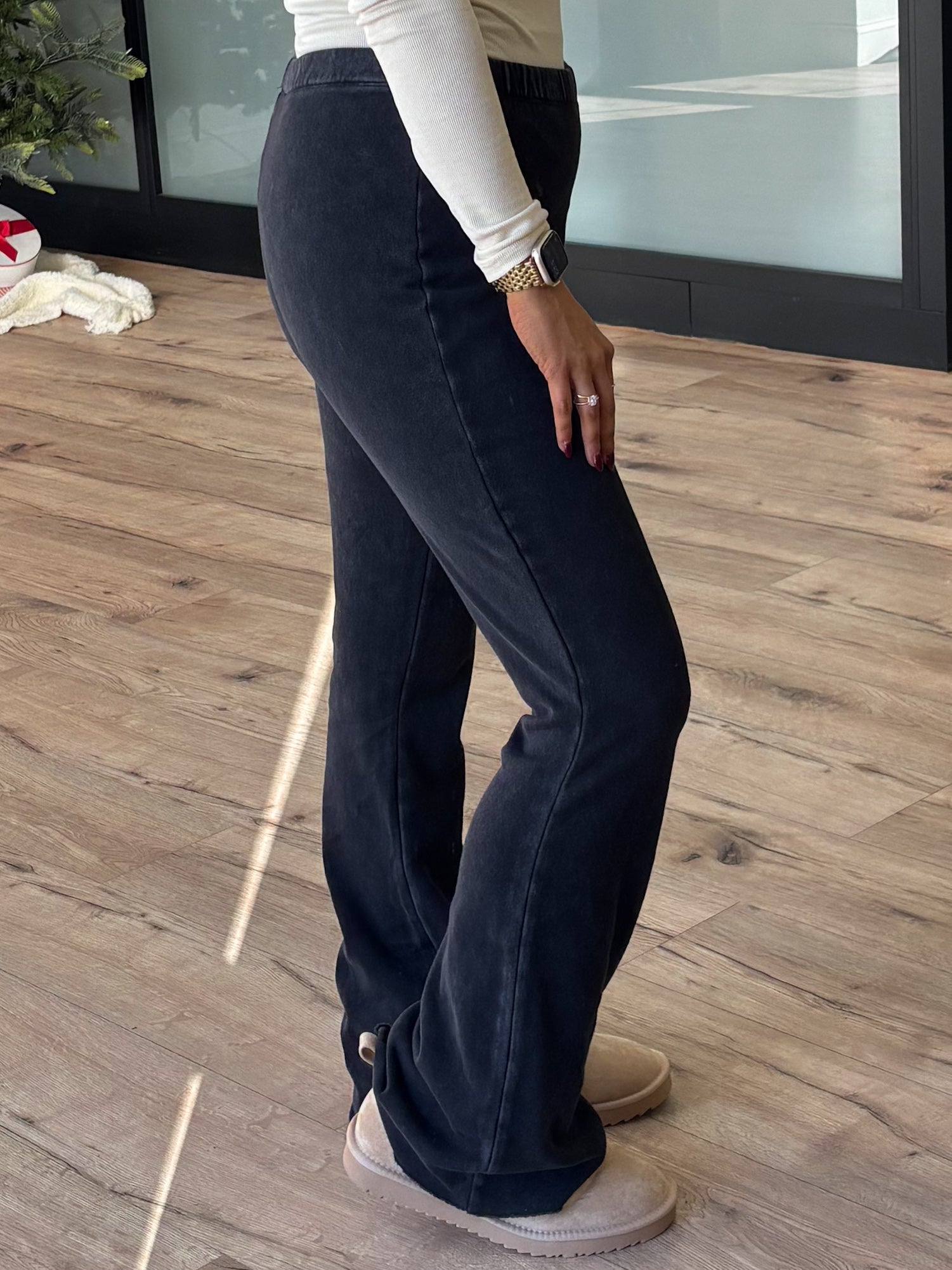 Soulful Lounge Flares | Black | FINAL SALE