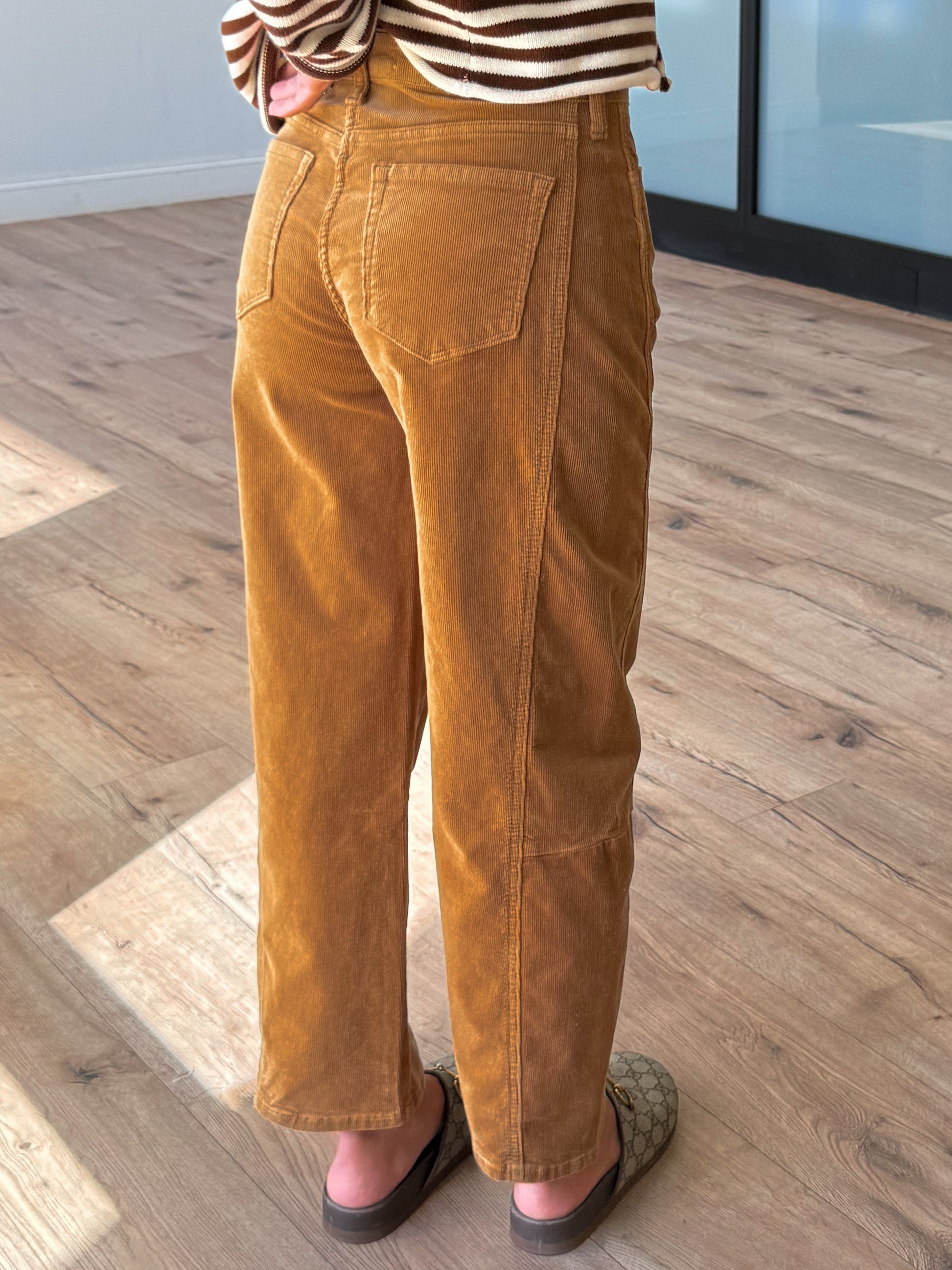 Reign Corduroy Barrel Pants