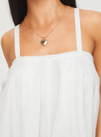 Jubilant Mini Dress White