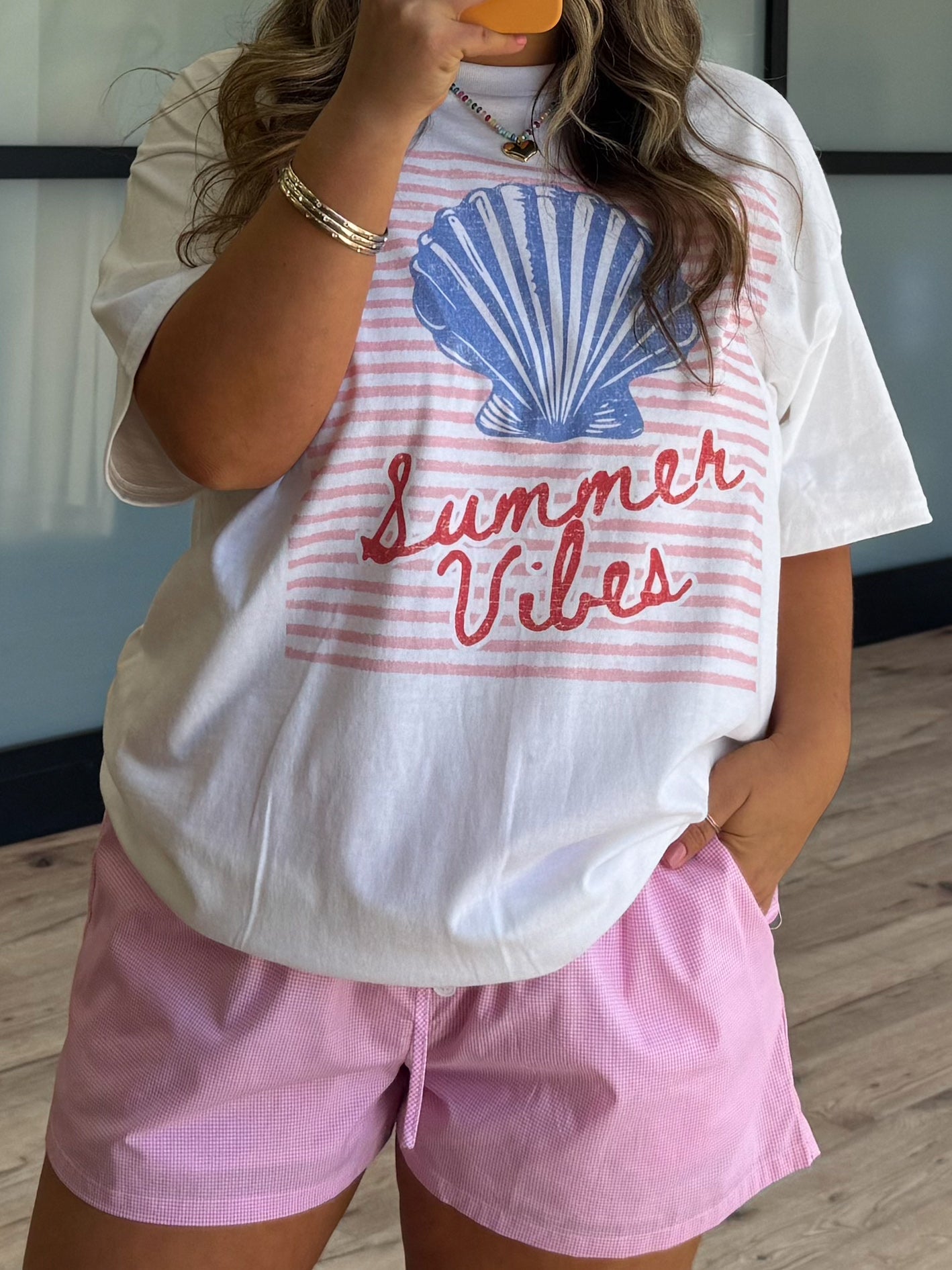 Drawstring Boxer Shorts | Pink