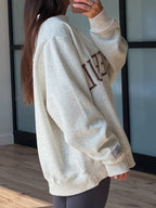 "GRATEFUL" Mock Neck Sweatshirt | +Plus Available