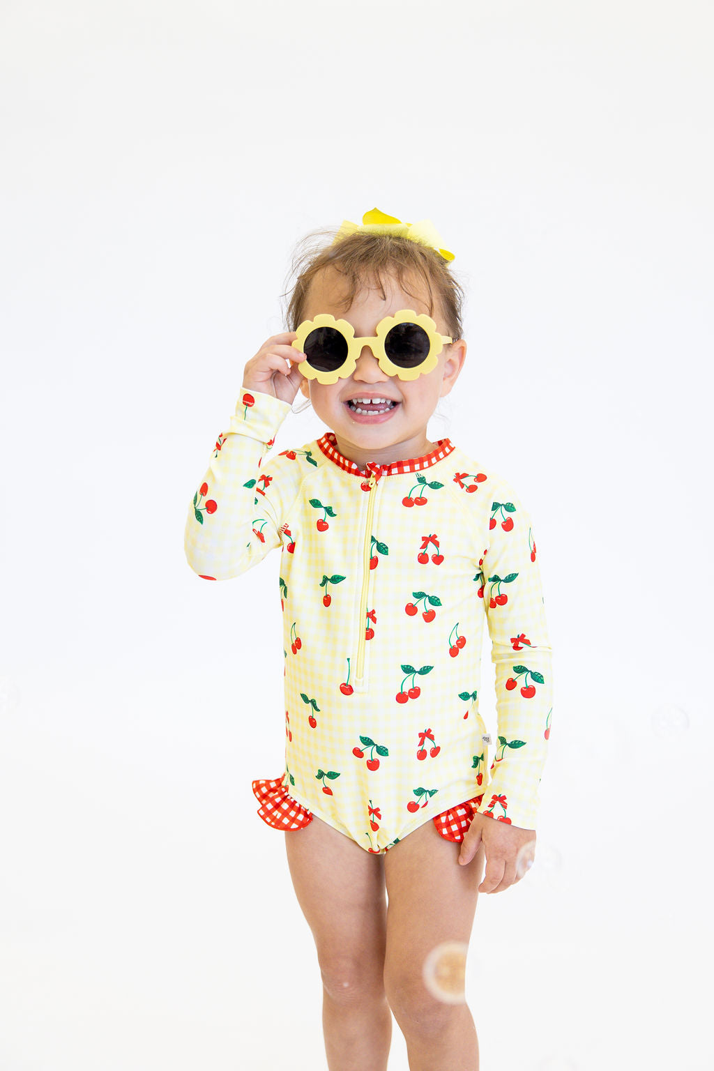 Very Cherry One-Piece Swimsuit | Tiny Talulah | FINAL SALE