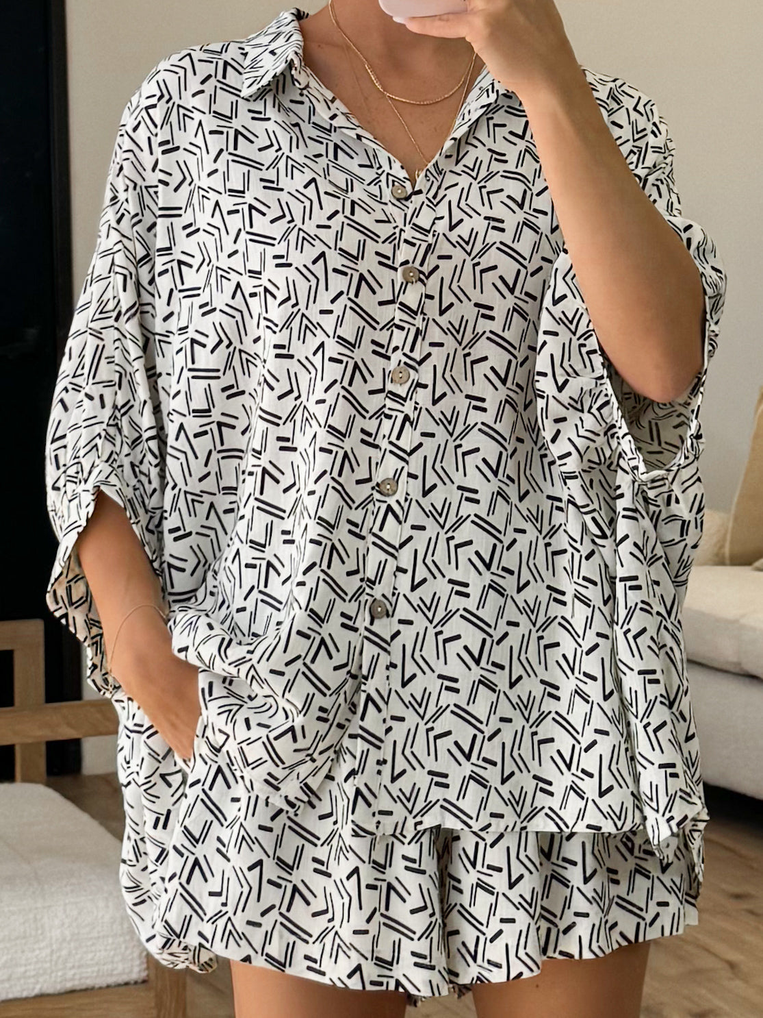 Dreamscape Swing Top | Ivory | FINAL SALE