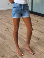 Miko Rolled Shorts | +Plus Available