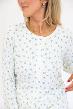 Bamboo Pointelle Women's Cardigan | Ivory | +Plus Available