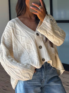 Alysin Cable Knit Cardigan