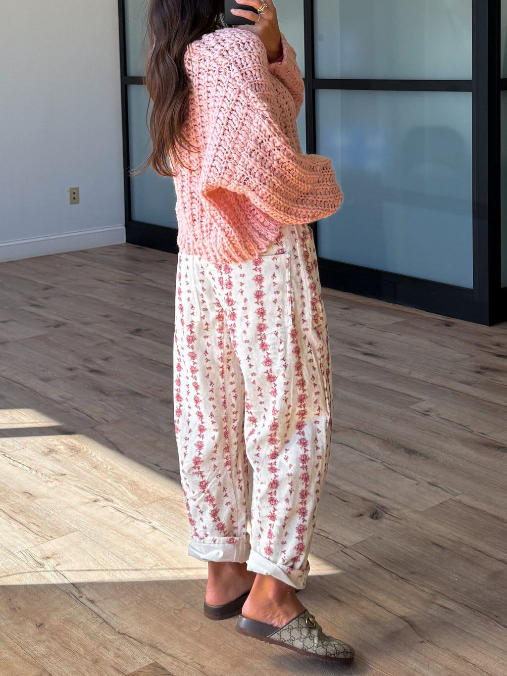 Dylan Chunky Knit Sweater | Blush