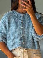 Chamonix Knit Cardigan | Sky