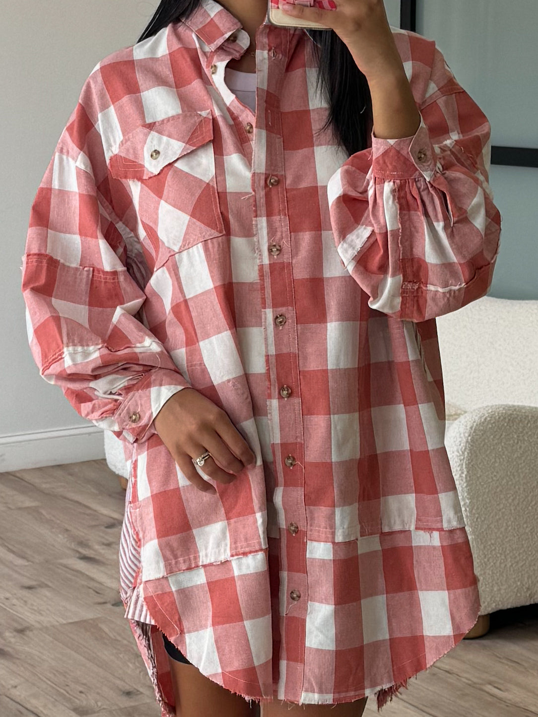 Orchard Plaid Shirt Dress | Cinnamon