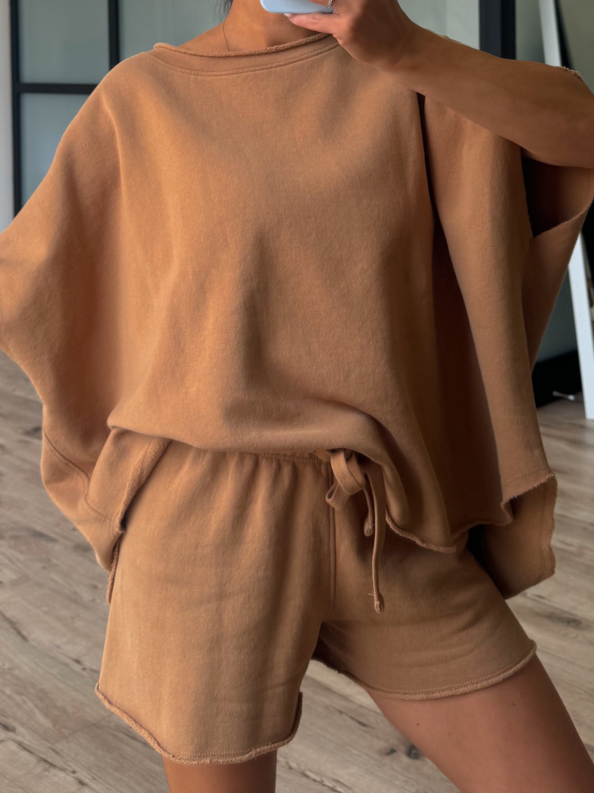 Worn Well Sweat Shorts | Caramel