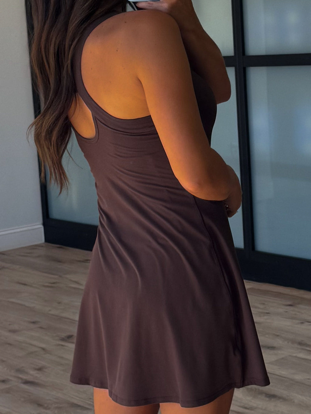 Grand Slam Active Dress | Espresso | +Plus Available