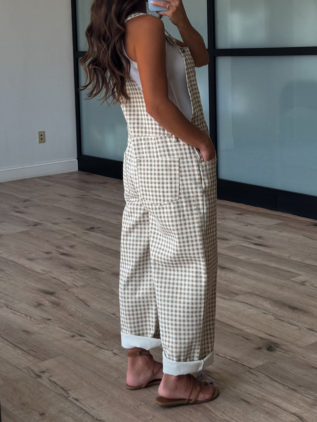 Old Mill Gingham Overalls | +Plus Available