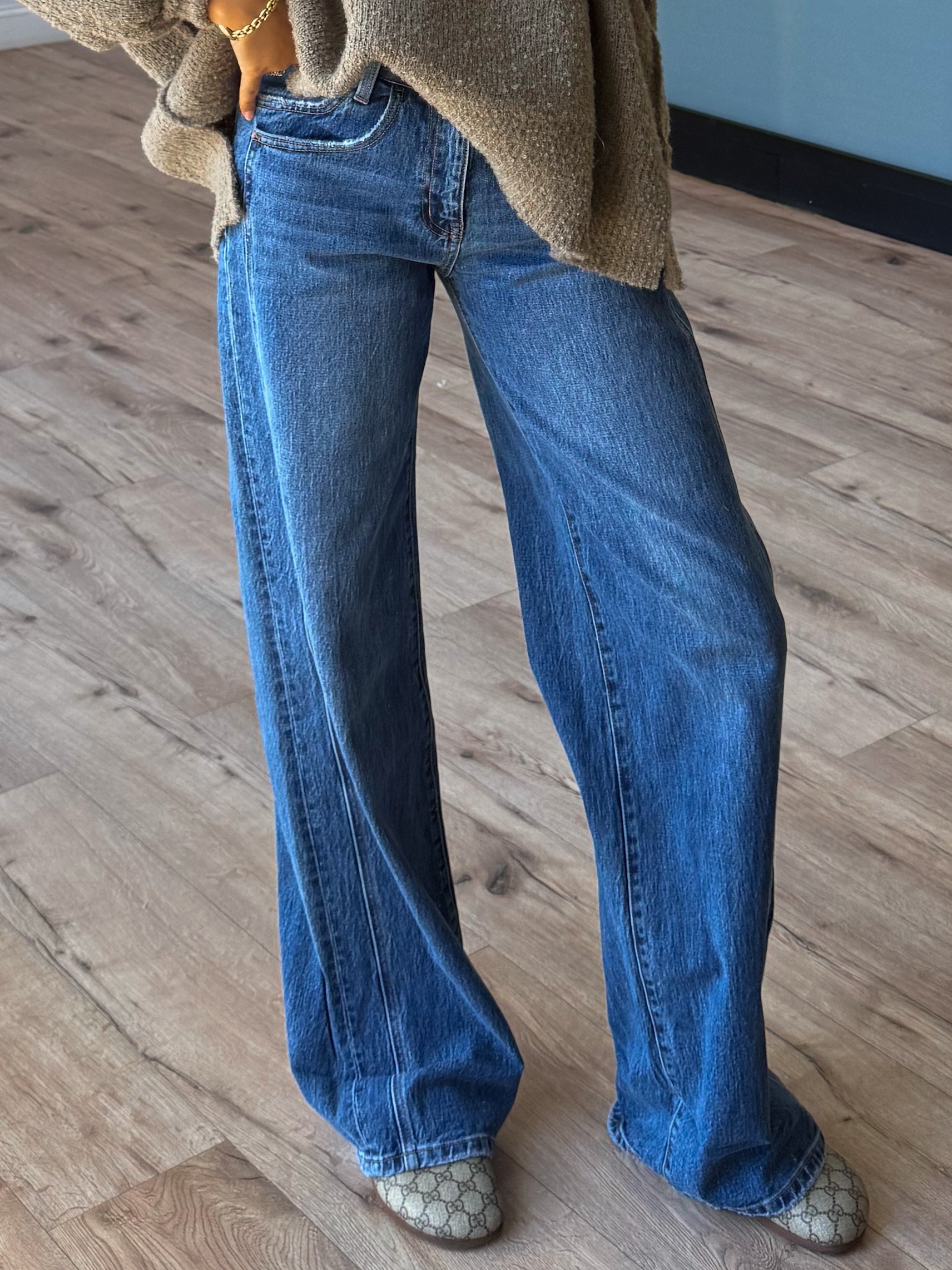 Rawlings Wide-Leg Jeans