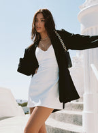 Novella Mini Dress White