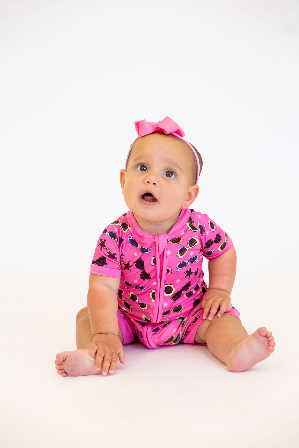 Bright + Sunny Short Romper | Tiny Talulah | FINAL SALE