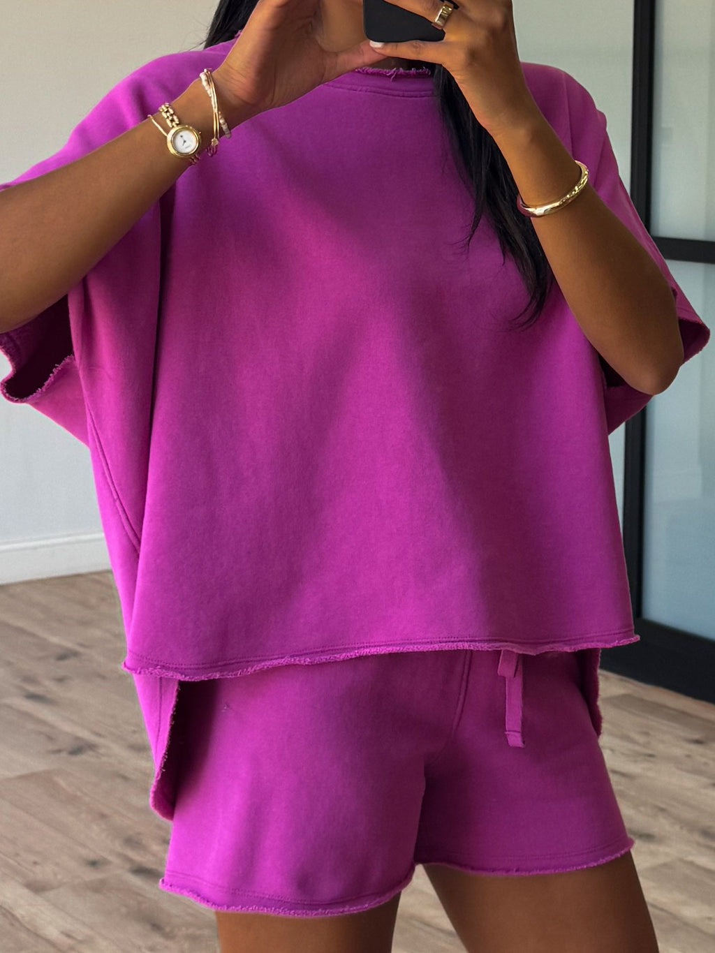 Worn Well Sweat Shorts | Orchid