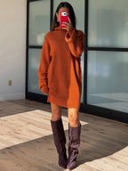 Gia Knit Dress | Rust