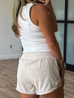 Hot Shot Active Shorts | Vanilla | +Plus Available