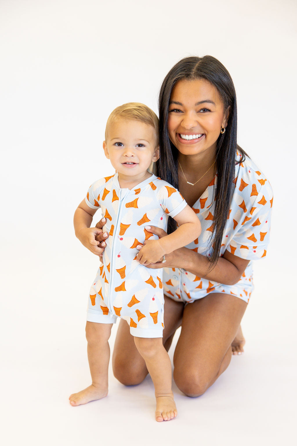 Sugar Cone Short Romper | Tiny Talulah | FINAL SALE