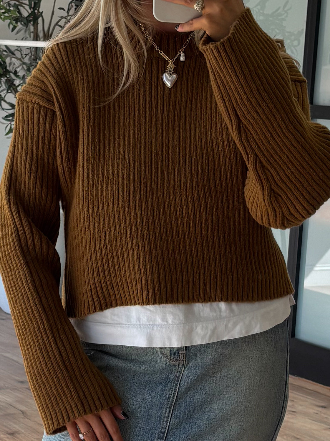 Warm Up Ribbed Sweater | Harvest Gold | FINAL SALE