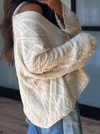 Alysin Cable Knit Cardigan